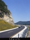 Completed 91 Construction between Fairlee and Bradford, Bank in the Road and Downgrade, Portrait