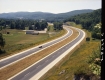Completed 91 Construction between Fairlee and Bradford, Fairlee visible