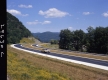 Completed 91 Construction between Fairlee and Bradford, Banked Turn