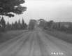 Unpaved Route 118 in Eden, Straight Road on a Downgrade