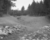 I-91 Highway Construction in Barton, Northbound Lanes from the Southbound Lanes