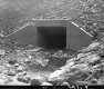 8' by 8' Box Tunnel for Stream Relocation Under I-91 in Bradford/Newbury Section, View with Grassy Slope 2