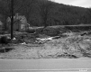 View of Bridge Construction Site in Pittsfield from VT 100