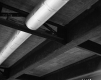 Close-Up View of Bridge Girders