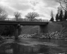Completed Bridge Construction, New Haven,  View from River
