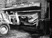 Car Crushing Site In Richmond, Machine unloading Car into Crusher