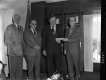 Highway officials accept check