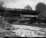 Burned Bridge in Woodstock, View from Riverbank