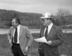 Tree Planting in Montpelier, Two Men Standing Together