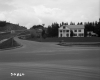 Highway 91 in Lyndon with Dwellings to the Right