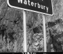 Completed I-89 Highway Improvement and Safety Projects, Rocky Cliffs and Highway Sign