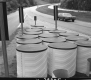 Completed I-89 Highway Improvement and Safety Projects, View of Exit 10 Lane Split from Safety Barrels 2