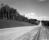 I-91 Construction in Bradford, Unpaved Northbound Lanes Looking North