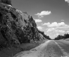 I-91 Highway Construction In Newbury, Rocky Cliffs on Southbound Lanes, Looking Northerly