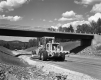 I-91 Highway Construction In Newbury, Perini Construction Equipment Smoothing Out Lanes
