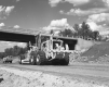 I-91 Highway Construction In Newbury, Perini Construction Equipment Smoothing Out Lanes 2