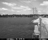 Draw Bridge in Swanton Over Lake Champlain, Looking Westerly