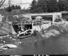Bridge Construction on VT 101 in Troy, Looking Easterly from the Shore