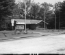 I-89 North Rest Stop in Williston, View of Rest Area Building and Parking Lot 2