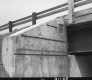 Completed Concrete and Steel Bridge Construction over Black River in Ludlow, Westerly Abutment