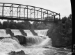 Highgate Falls Bridge, Southern View from Riverbank