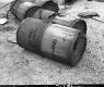 Barrels in Barre at Construction Site