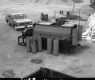 Truck Next to Machine at Quarry Facility in Barre