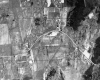 Aerial of Road and Fields