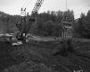 Crane Dumping Dirt