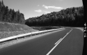 Curved Paved Road