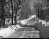 Snowy Road with Car
