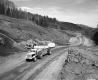 Trucks at Construction Site