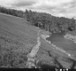 Baled Hay by River