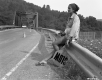 Woman Near Bridge Project