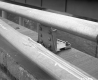 I-89 N Bridge Maintenance in Berlin after Accident, Broken Railing