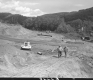Construction Site in St. Johnsbury, US Route 5 over Railroad Tracks, Far View of Dirt and Earth Site