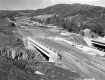 Highway Overpass Construction, I-91 in St. Johnsbury, Looking Northerly