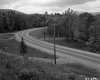 Completed Bridge Construction in Worcester, Looking Northerly from Hilly Outlook