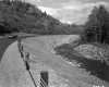 Completed Bridge Construction in Worcester, Looking Northeasterly