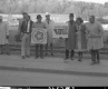 Bicentennial Logo Installation