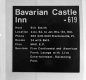 Bavarian Castle Inn Sign