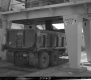 Dumping Glasphalt in Truck