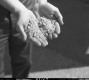 Glasphalt in Hands