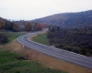 Completed Road Construction in Brookfield, Curve in Road