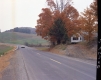 Completed Road Construction in Brookfield, Road with Dwelling and Pastureland