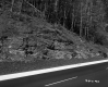 Completed Road Construction on VT Route 30 in Dummerston, Looking Northwesterly at Rocky Outcrop