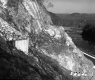 Completed Road Construction on VT Route 30 in Dummerston, Looking North-Northeasterly from the side of the Cliff