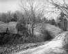 View of Pasture in Lyndon from Unpaved Road