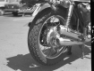 Close-Up of Motorcycle