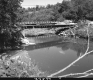 Wooden Bridge over River